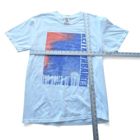 Comfort Colors Keith Urban World Tour 2022 The Speed of Now T-Shirt Unisex M - Picture 6 of 6